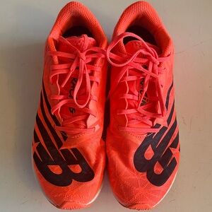 New Balance mens Bright Orange Running Shoes